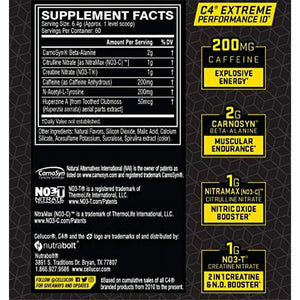 C4 Extreme Preworkout