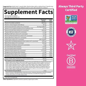 Garden of Life Vitamin Code Raw One
