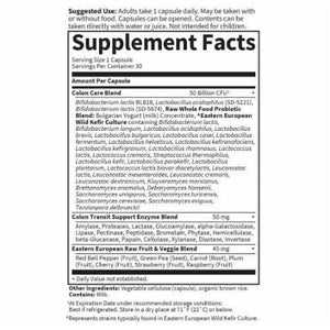 Garden of Life Raw Probiotics Colon Care