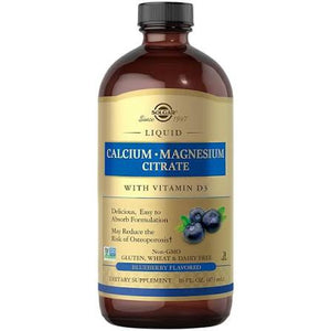 Solgar, Liquid Calcium Magnesium Citrate with Vitamin D3