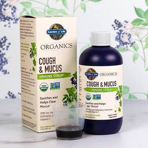 Garden of Life Organics Cough & Mucus Immune Syrup† Liquid