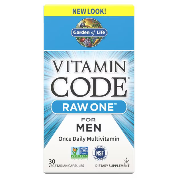 Garden of Life Vitamin Code RAW ONE for Men