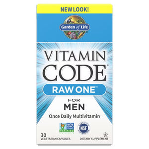 Garden of Life Vitamin Code RAW ONE for Men