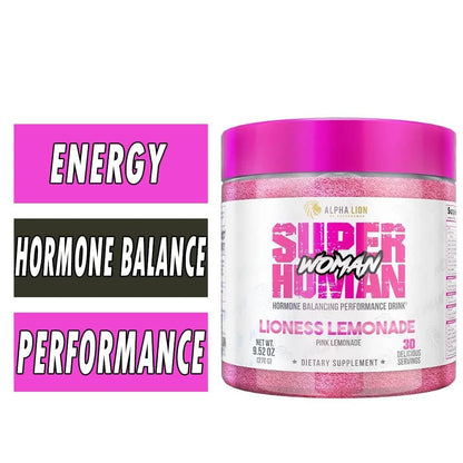 Alpha Lion Superhuman Woman